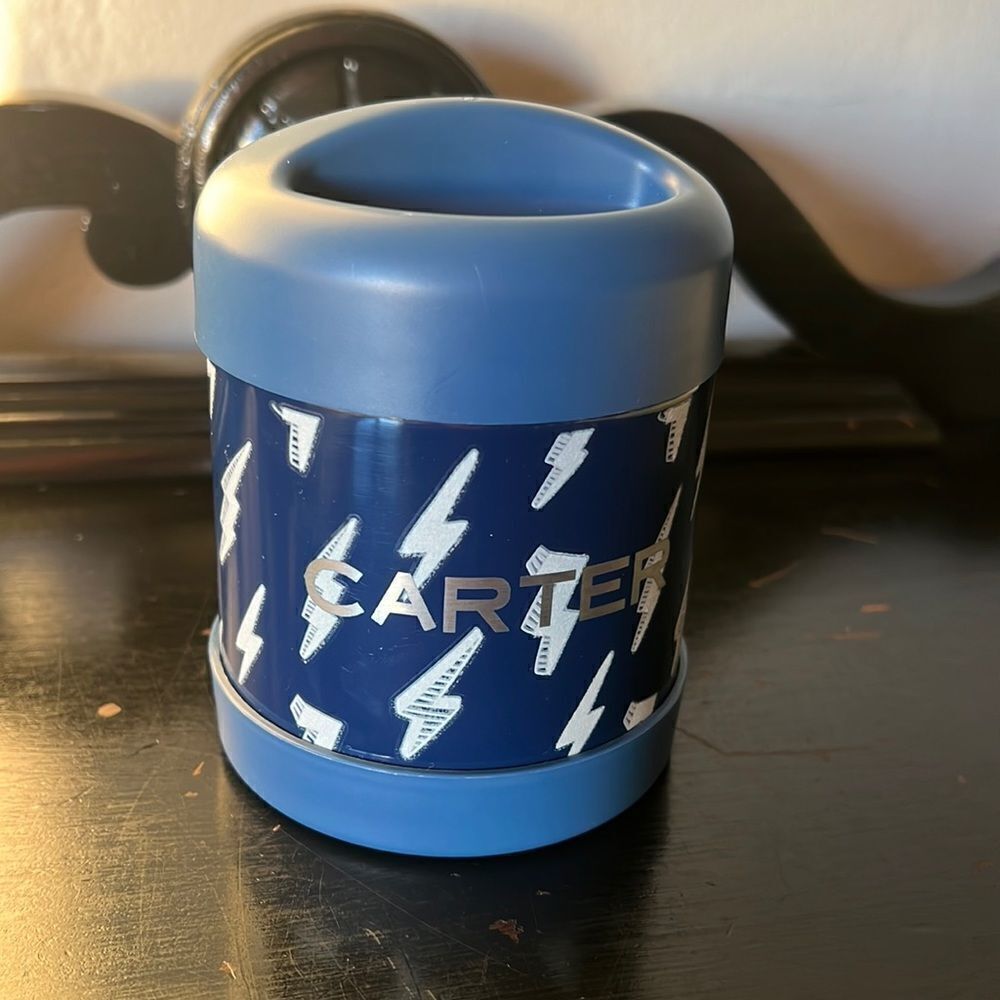 Pottery Barn kids small thermos “carter”